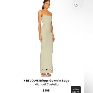 Michael Costello gown